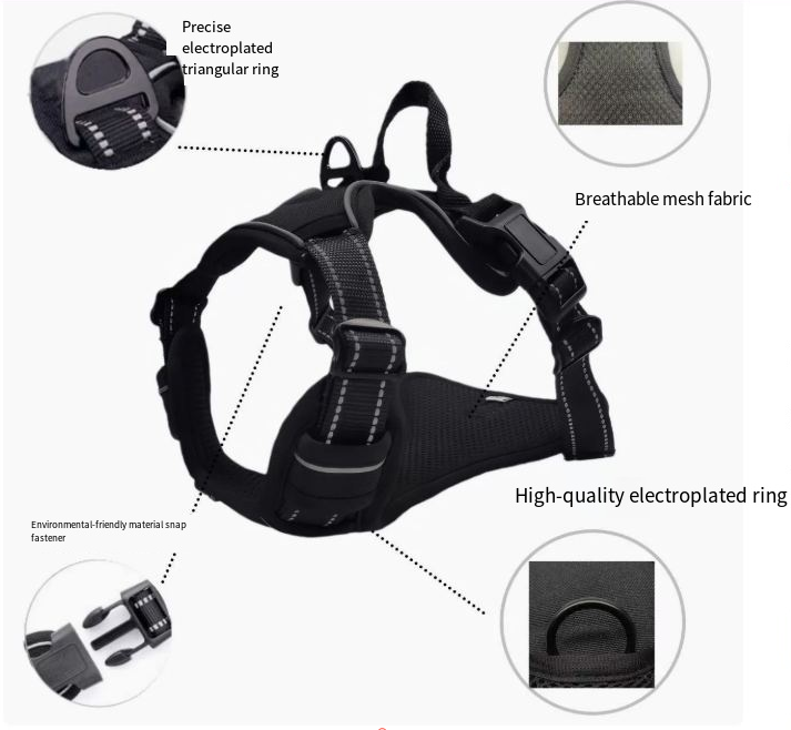 Reflective Nylon Dog Harness