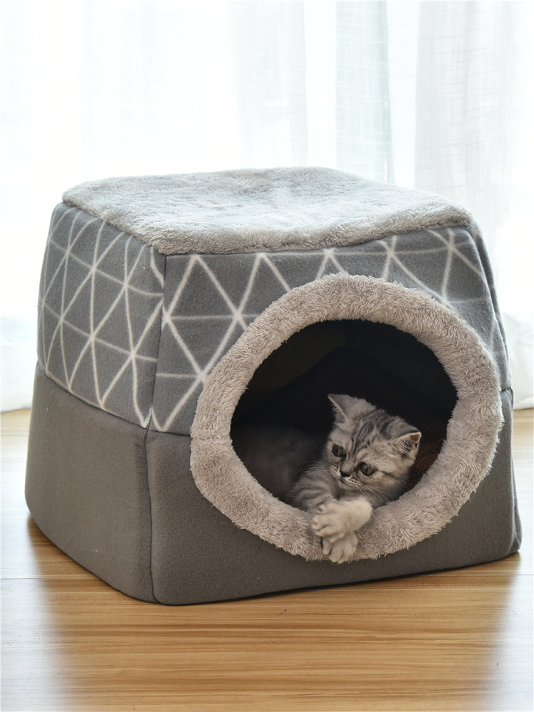 Deluxe Pet Space Capsule Bed